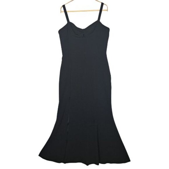 Dress The Population Brooke Twist Front Evening Dress Gown - Picture 2 of 10